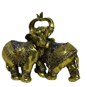 FENG SHUI GOLDEN ELEPHANTS